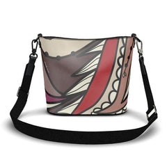 Unia Leather Large Bucket Tote - Blissfully Brand