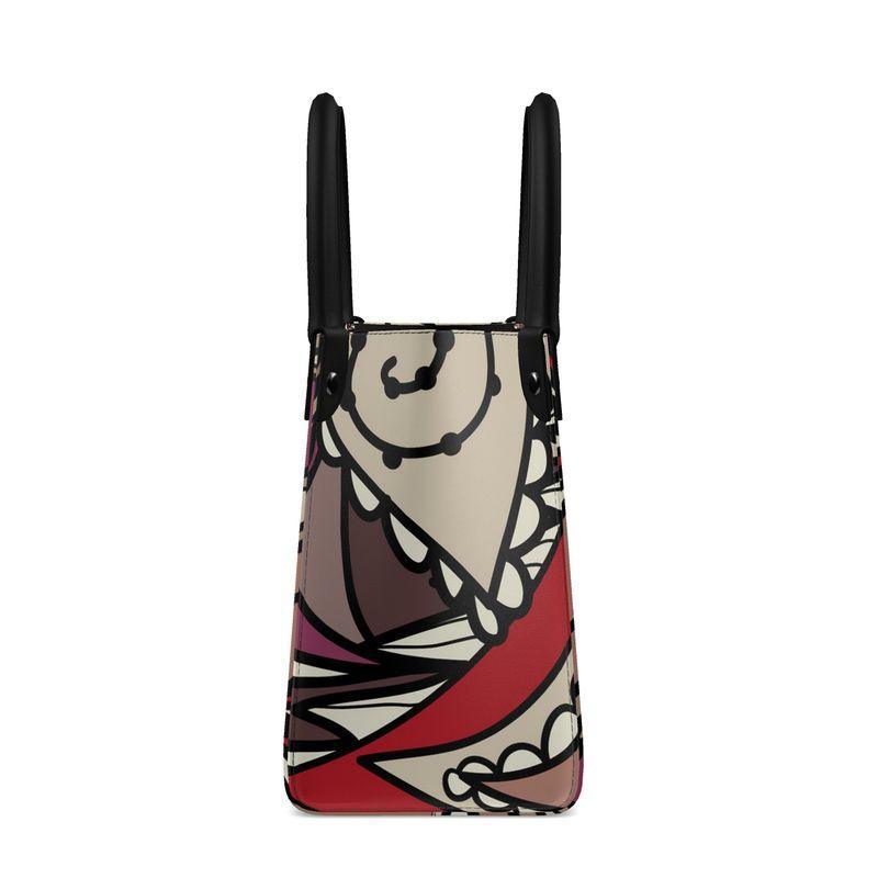 Unia Leather Shopper Mini Tote - Blissfully Brand