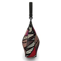 Unia Leather Curved Hobo Bag - Blissfully Brand