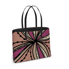 Unia Large Leather Tote Bag - Blissfully Brand