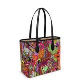 Betsu Leather Shopper Tote - Blissfully Brand