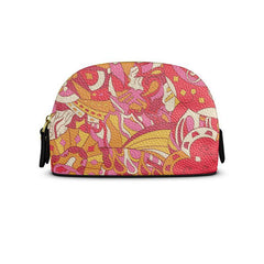 Decora Leather Makeup Bag - Blissfully Brand