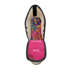 Lina Color Block Wedge Espadrilles - Blissfully Brand