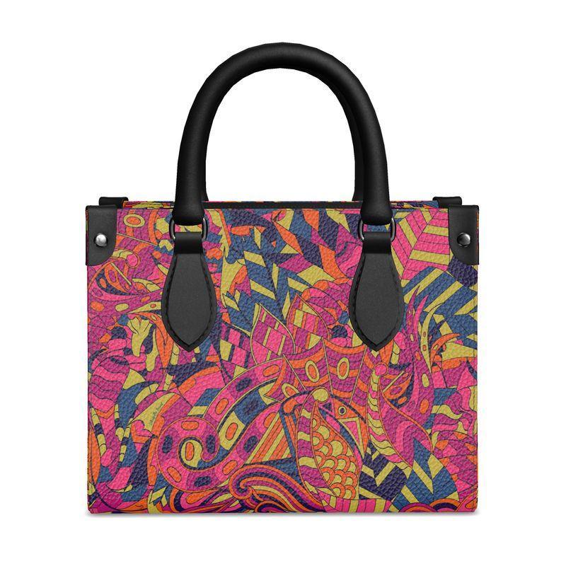 Lina Leather Small Shopper Bag - Blissfully Brand