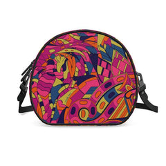 Lina Leather Crossbody Circle Bag - Blissfully Brand