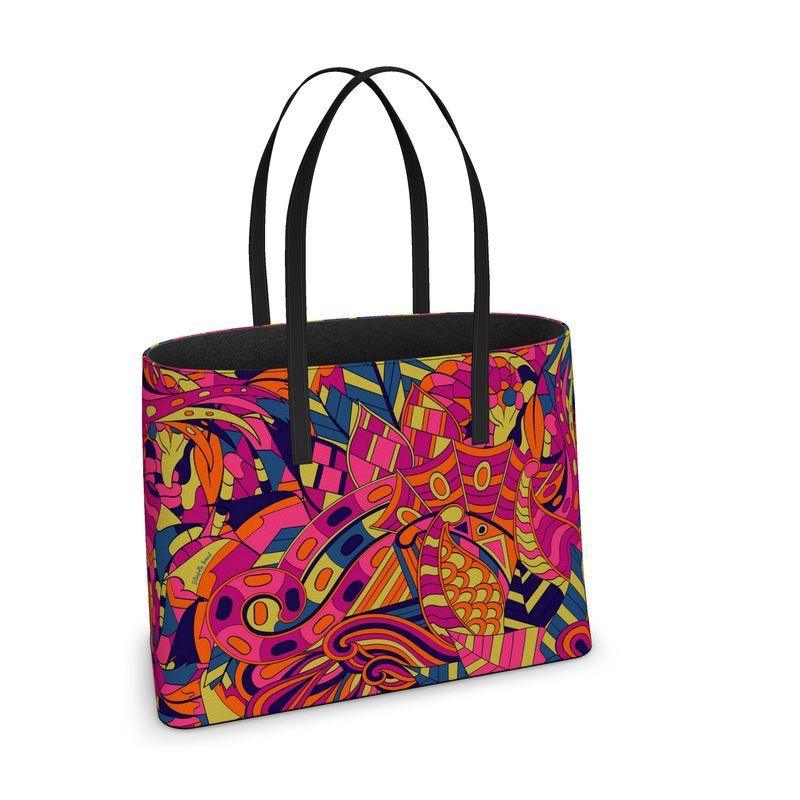 Lina Leather Tote - Blissfully Brand
