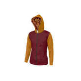 Renai Color Block Zip Polar Fleece Hoodie - Blissfully Brand