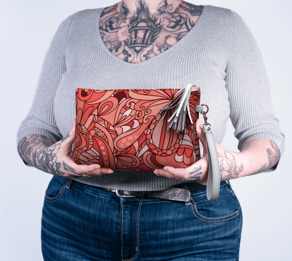 Citra Vegan Leather Wristlet - Blissfully Brand