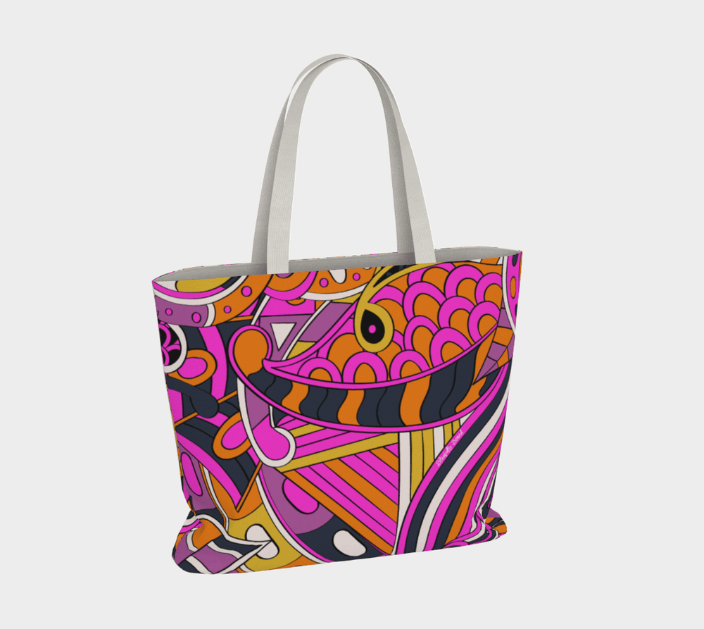 Ela Canvas Carry All Tote Bag - Blissfully Brand