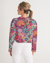 Peex Cropped Pullover - Blissfully Brand