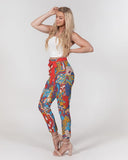 Opula Tie Waist Tapered Pants - Blissfully Brand