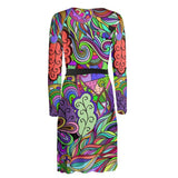 Eranas Wrap Dress - Blissfully Brand
