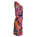 Lina Wrap Dress - Blissfully Brand
