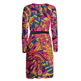 Lina Wrap Dress - Blissfully Brand