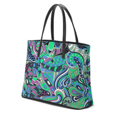 Nela Large Leather Tote - Blissfully Brand