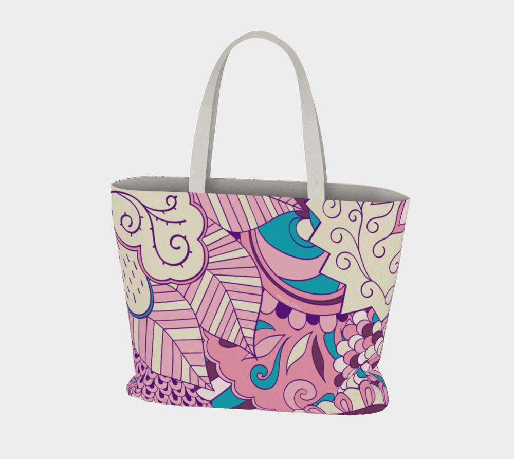 Antina Canvas Carry All Tote Bag - Blissfully Brand