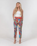 Opula Tie Waist Tapered Pants - Blissfully Brand