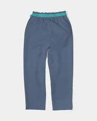 Kuna Blue Women's Belted Tapered Pants - Blissfully Brand
