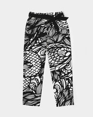 Kona Tie Waist Tapered Pants - Blissfully Brand