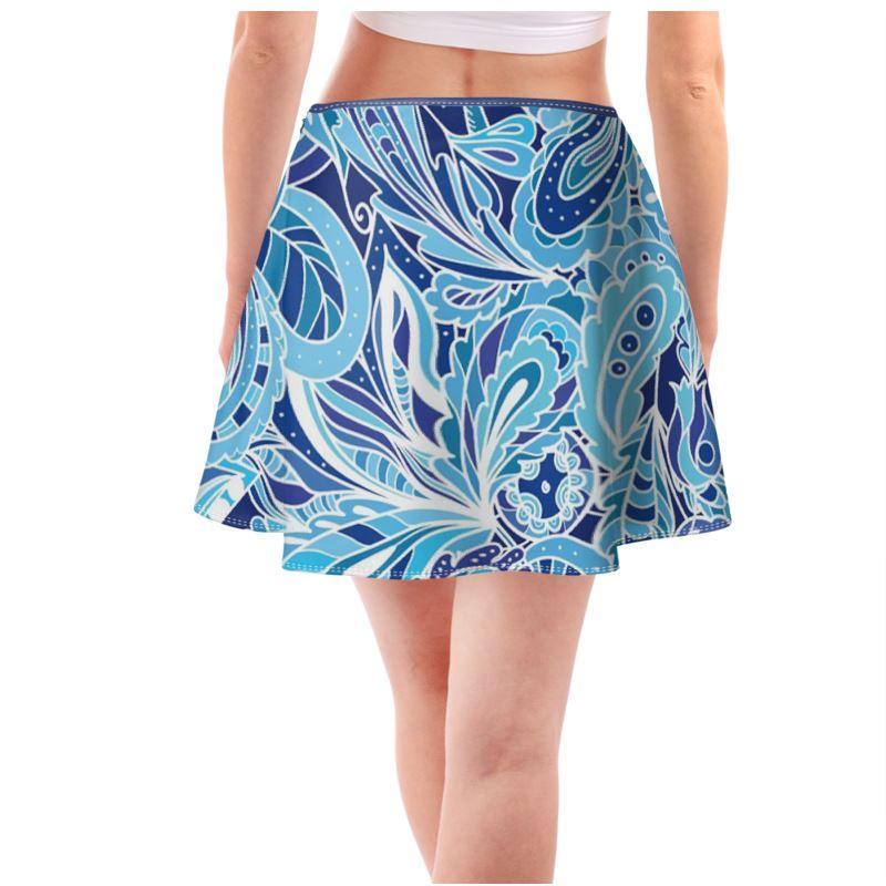 Aqui Mini Skater Skirt - Blissfully Brand