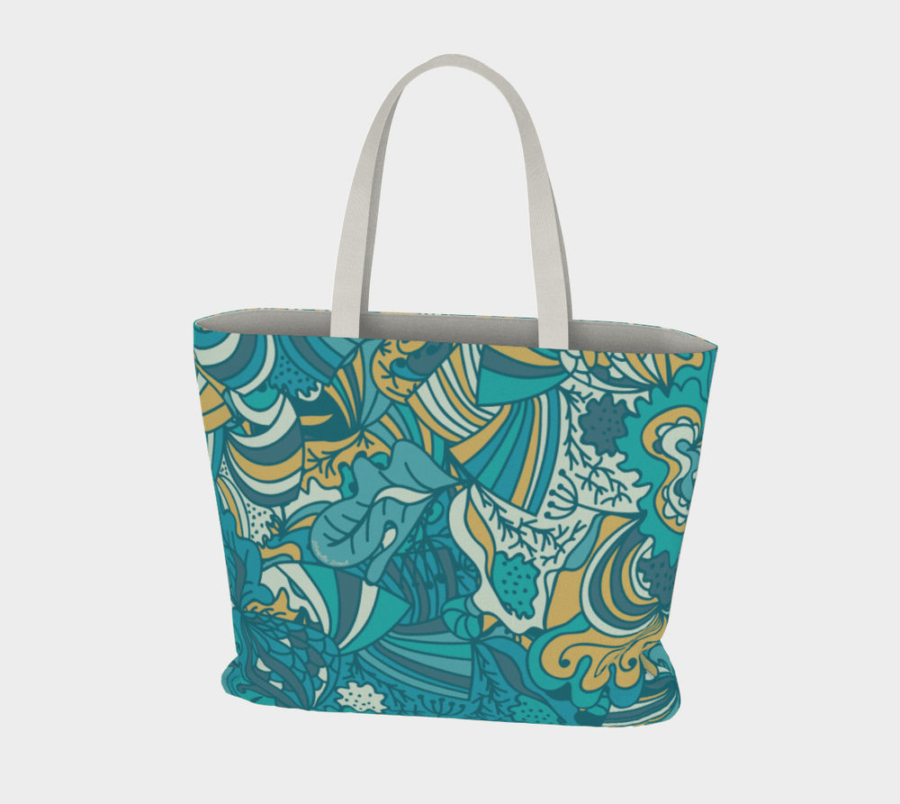 Masu Canvas Carry All Tote Bag - Blissfully Brand