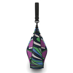 Nela Leather Curved Hobo Bag - Blissfully Brand