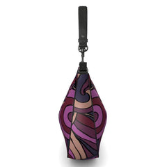 Confectiona Leather Curve Hobo Bag - Blissfully Brand