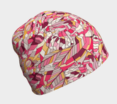 Perl Beanie - Women's - Design Print - Available in S to XL - Poly & Bamboo | Blissfully Brand