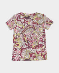 Piki Fitted V-Neck Tee - Blissfully Brand