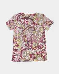 Piki Fitted V-Neck Tee - Blissfully Brand