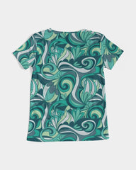 Mima Fitted V-Neck Tee - Blissfully Brand