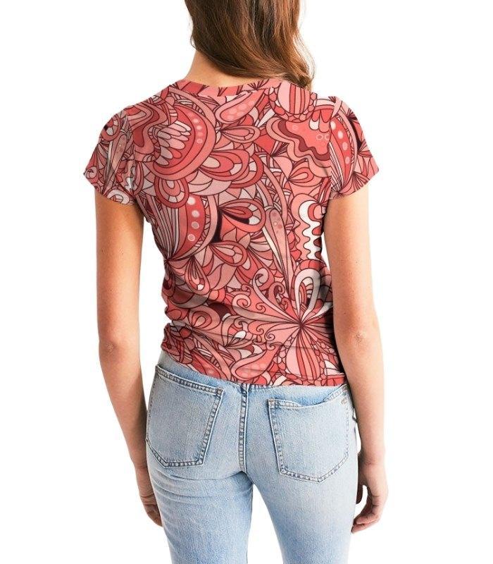 Citra Fitted Crew Neck Tee - Blissfully Brand