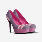 Confectiona Platform Stiletto Pump-Abstract Floral