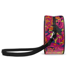 Lina Leather Crossbody Circle Bag - Blissfully Brand