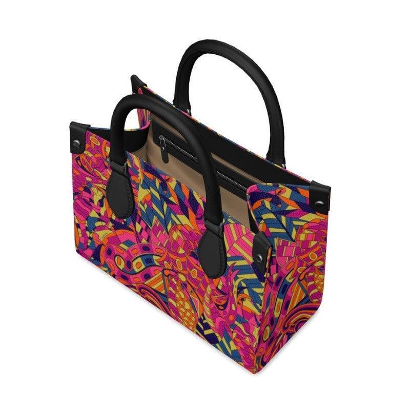 Lina Leather Small Shopper Bag - Blissfully Brand