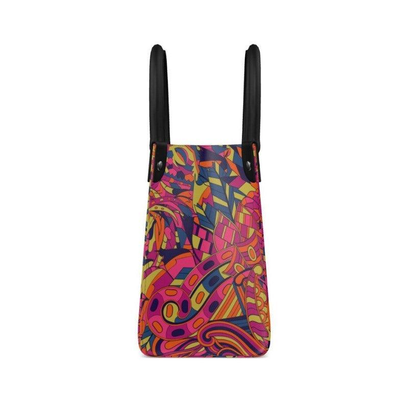 Lina Leather Small Shopper Bag - Blissfully Brand