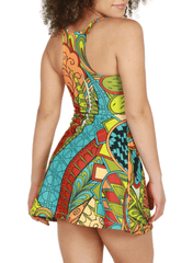 Maka Racerback Dress - Blissfully Brand