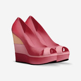 Mura Open Toe Wedge Platform - Blissfully Brand