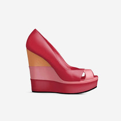 Mura Open Toe Wedge Platform - Blissfully Brand