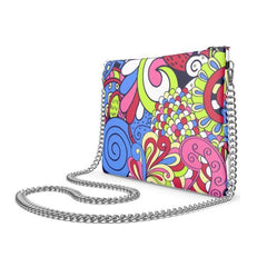 Sechia Crossbody Leather Chain Bag - Blissfully Brand