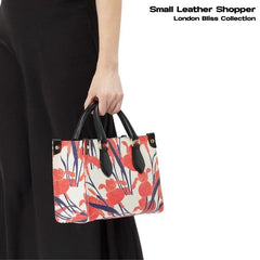 Lina Leather Small Shopper Bag - Blissfully Brand