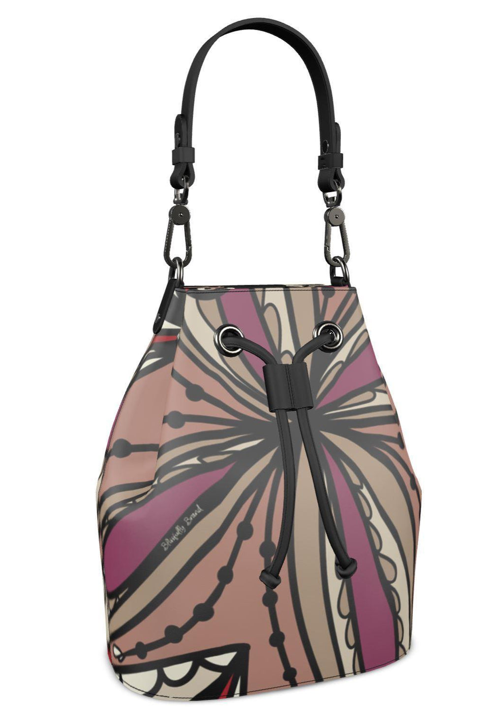Unia Leather Bucket Bag - Blissfully Brand