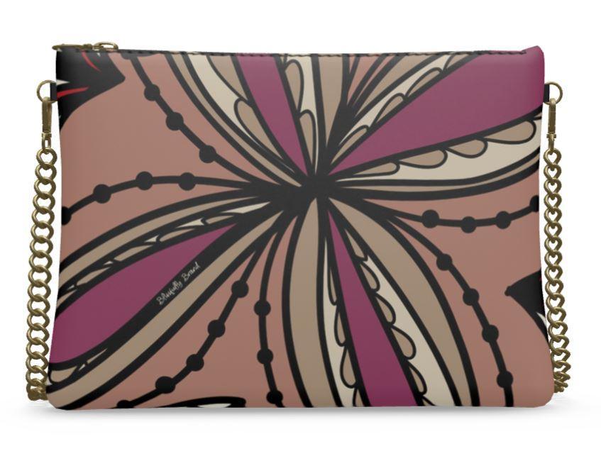 Unia Chain Crossbody Leather Bag - Blissfully Brand