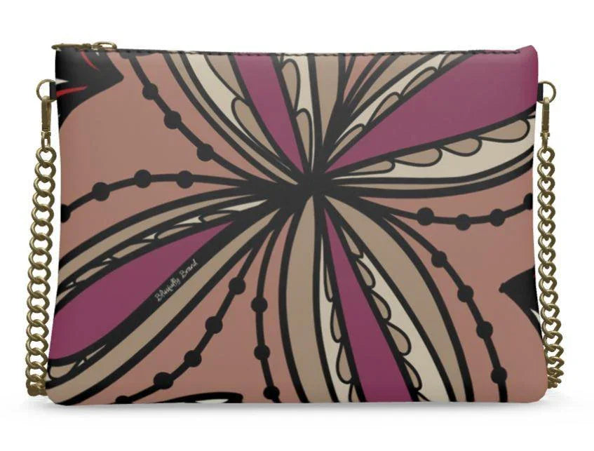 Unia Chain Crossbody Leather Bag - Blissfully Brand