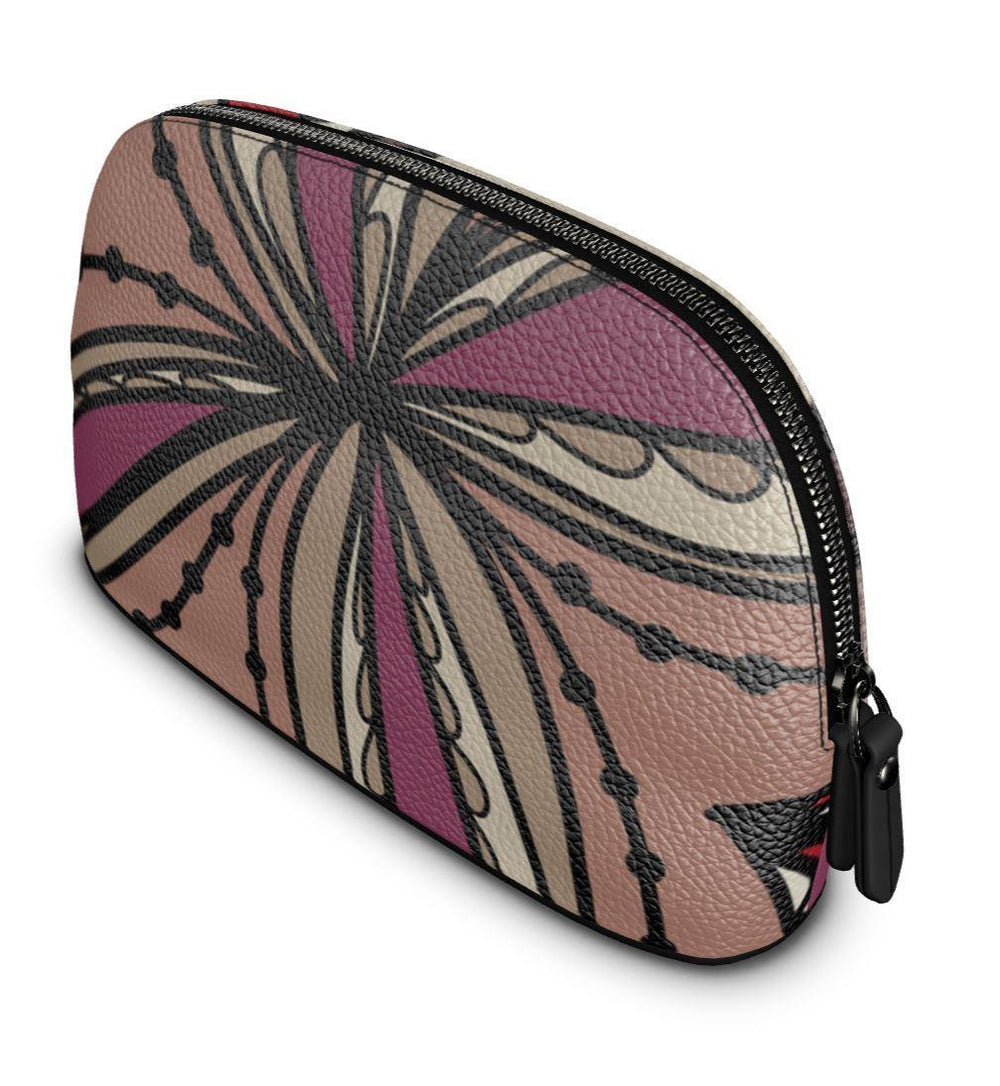 Unia Leather Makeup Bag - Blissfully Brand