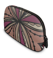 Unia Leather Makeup Bag - Blissfully Brand