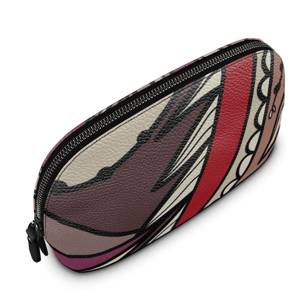Unia Leather Makeup Bag - Blissfully Brand