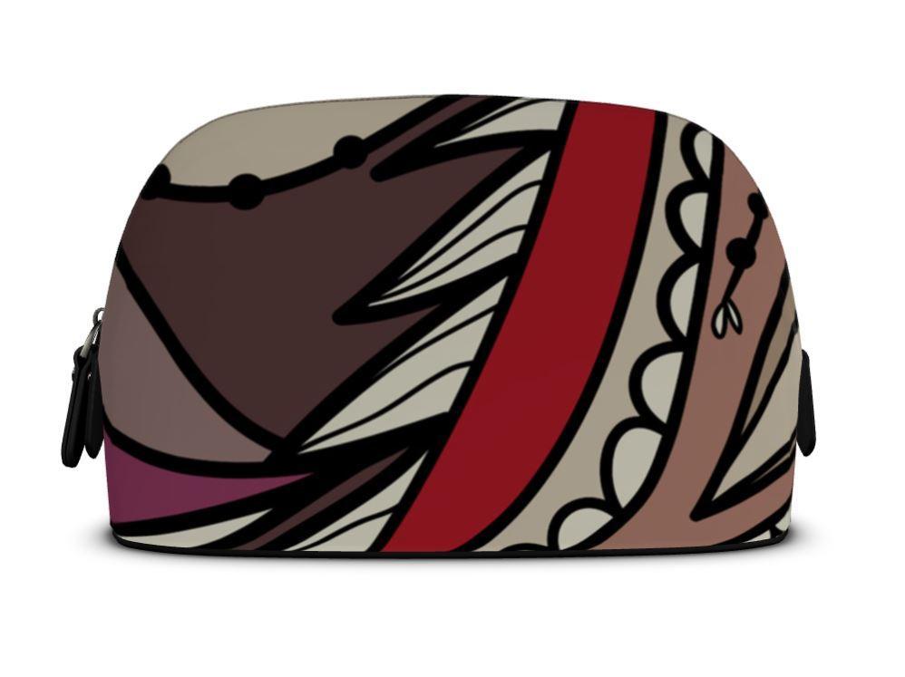 Unia Leather Makeup Bag - Blissfully Brand