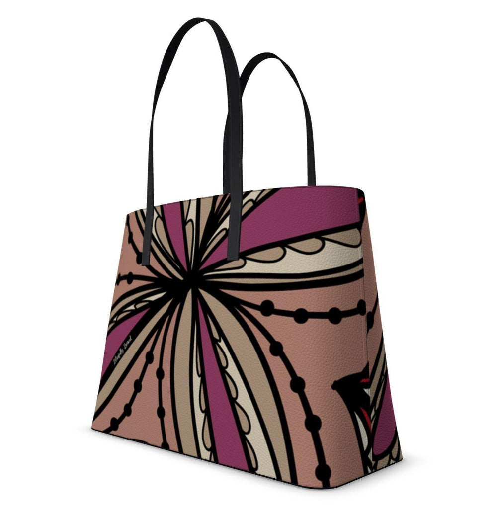 Unia Large Leather Tote Bag - Blissfully Brand