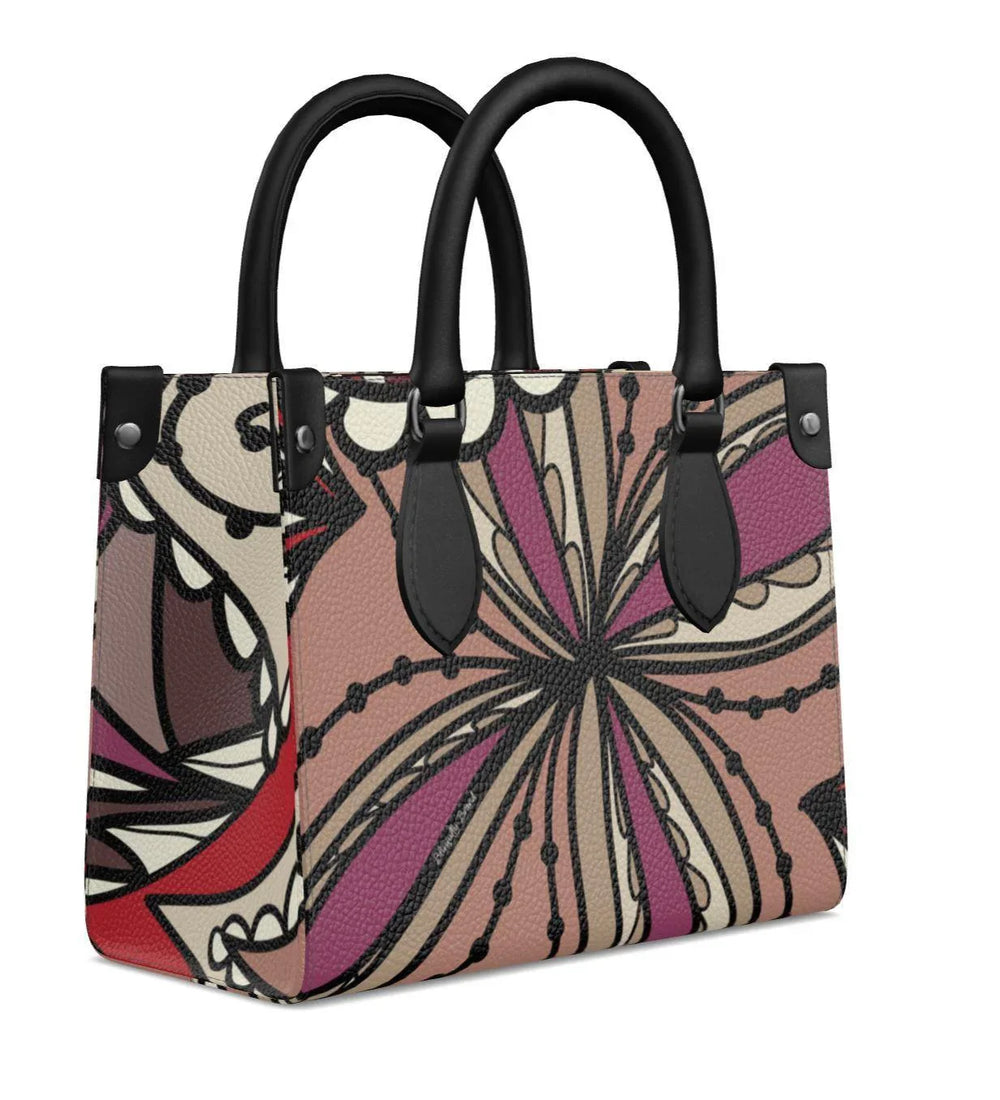 Unia Leather Shopper Mini Tote - Blissfully Brand
